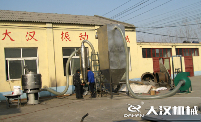 氣流篩配套布袋除塵器